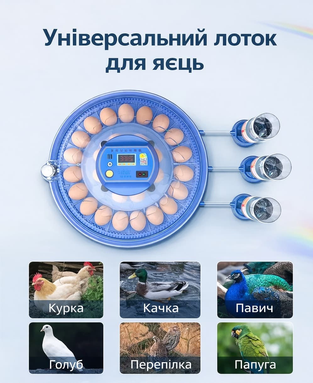 Інкубатор Vertis на 80 яєць — фото 2