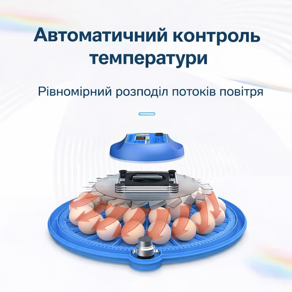 Інкубатор Vertis на 80 яєць — фото 3